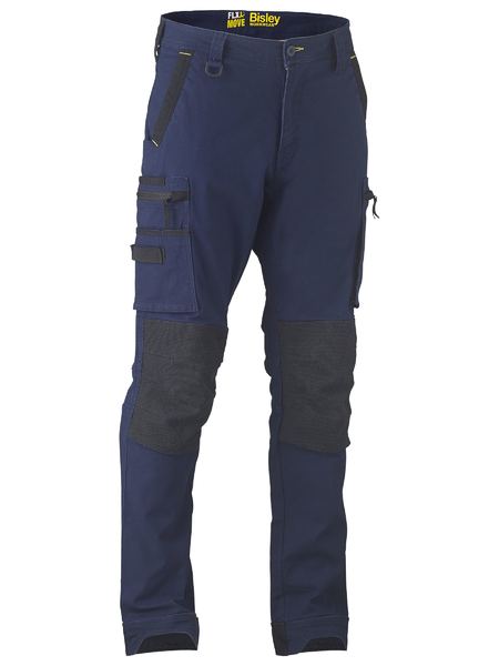 BISLEY Flex & Move™ Stretch Utility Cargo Trouser Kevlar Knee Pockets - UKPC6333 / Navy