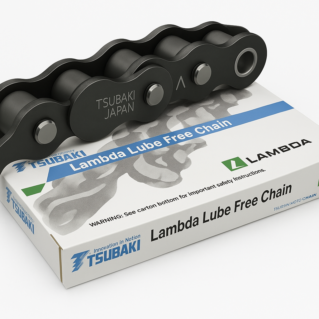 TSUBAKI LAMBDA RS12B-1 Simplex Roller Chain (5m Box)
