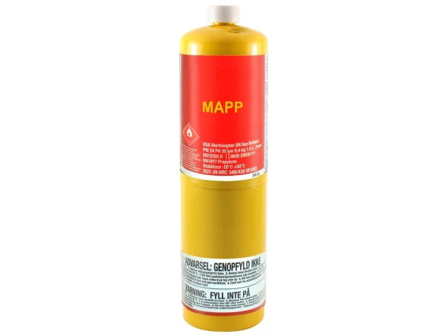 Gas Cylinder MAPP CGA600 Fitting (Mapp Gas)
