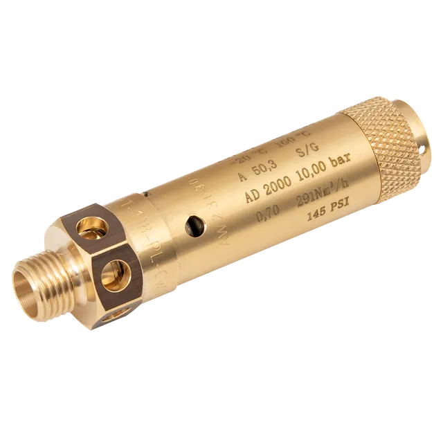 FT Pro 1/2" BSPM Pressure Safety Valve