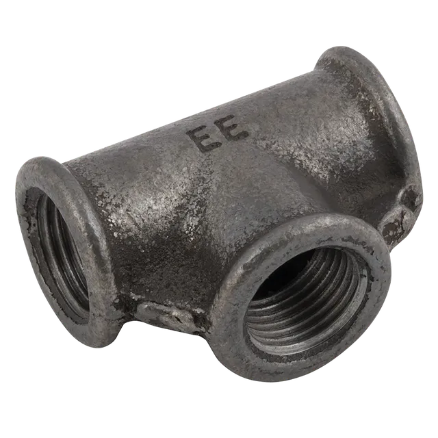EE BSP F90 Equal Tee Black
