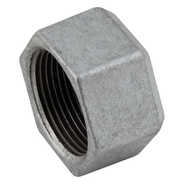EE Female BSPP Cap (Galvanised)
