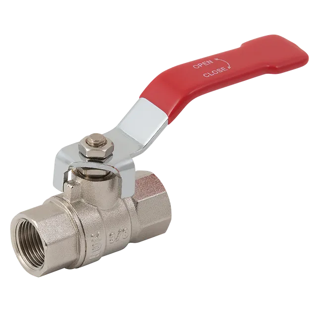 FT Pro BSPT M X BSPP F Red Lever Handle