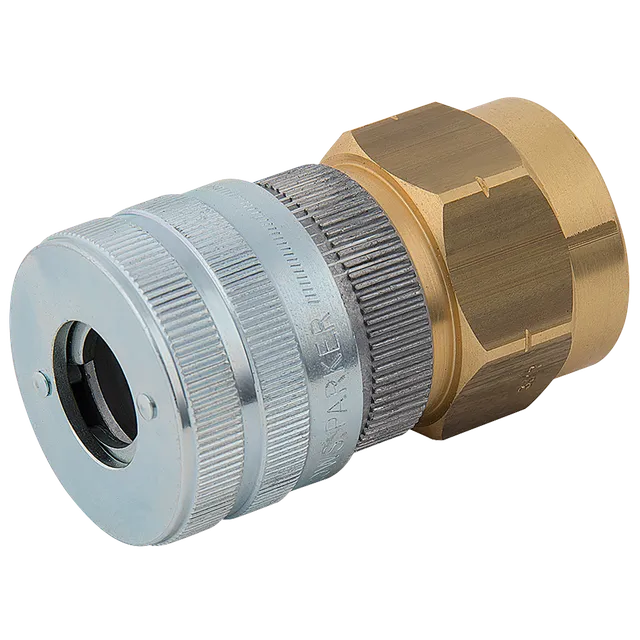 Parker Schrader Female Thread Heavy Duty Coupling