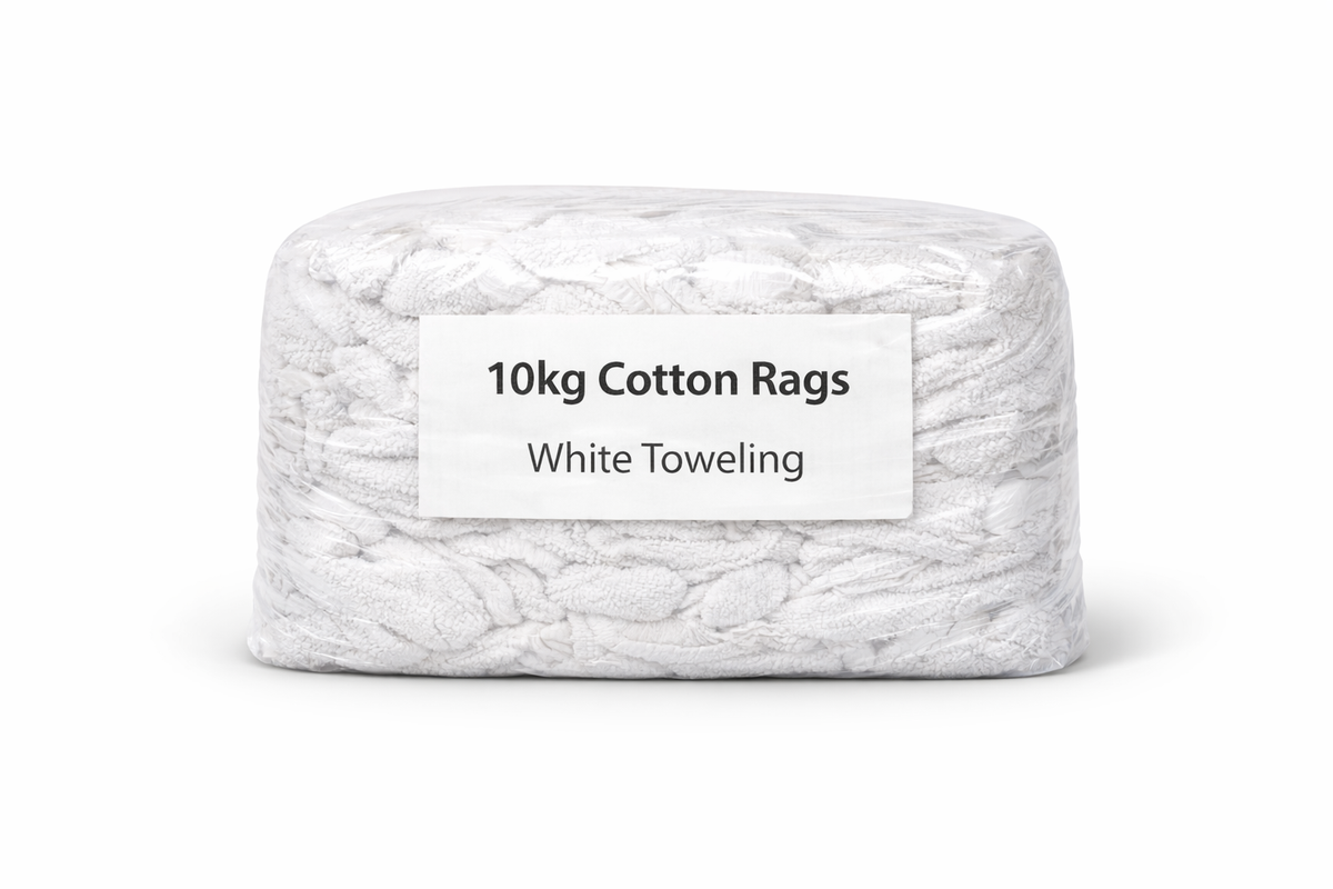 Towel Rags - 10Kg (White)