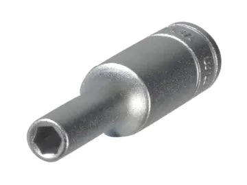 1/4" Hexagon Socket 6 Point Deep Metric