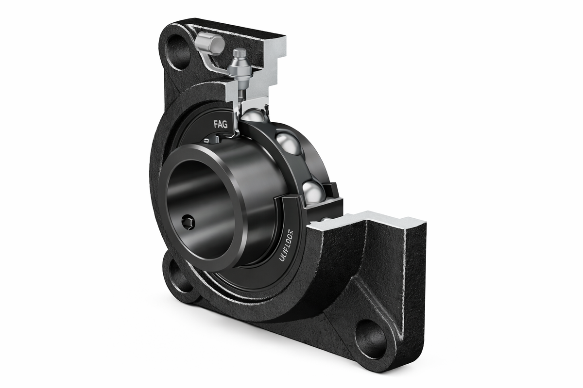 UCF212-38 - Premium 4 Bolt Flange Bearing