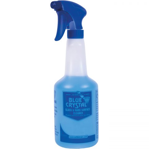 BLUE CRYSTAL GLASS CLEANER  (2020) 750ml Trigger Bottle