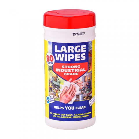 LARGE WIPES (1854) Tub(80 sheets)