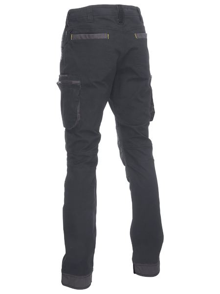 BISLEY Flex & Move™ Stretch Utility Cargo Trouser Kevlar Knee Pockets - UKPC6333 / Black