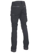 BISLEY Flex & Move™ Stretch Utility Cargo Trouser Kevlar Knee Pockets - UKPC6333 / Black