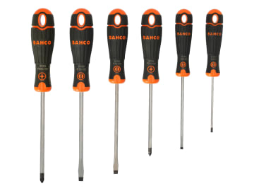B219.016 BAHCOFIT Screwdriver Set, 6 Piece