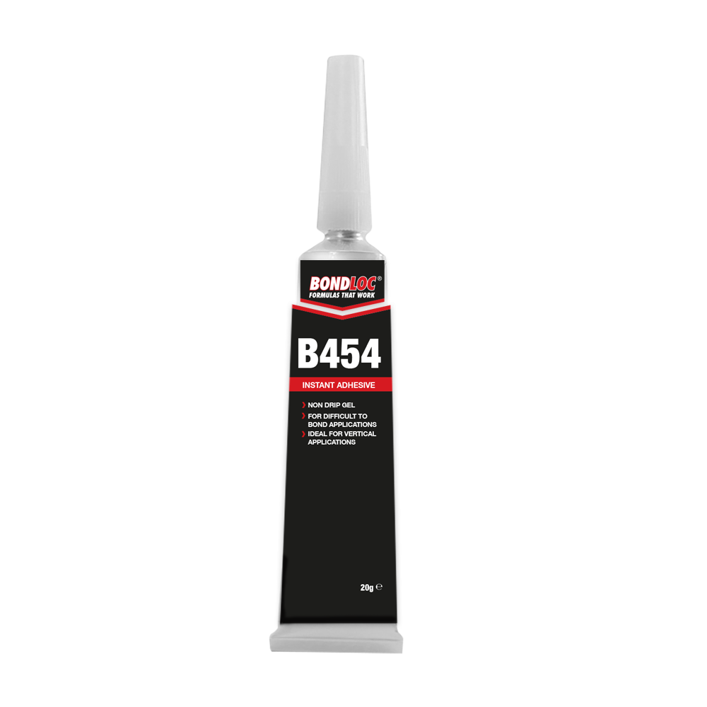 Bondloc Thixotropic CA Gel Instant Adhesive B454 x 20g