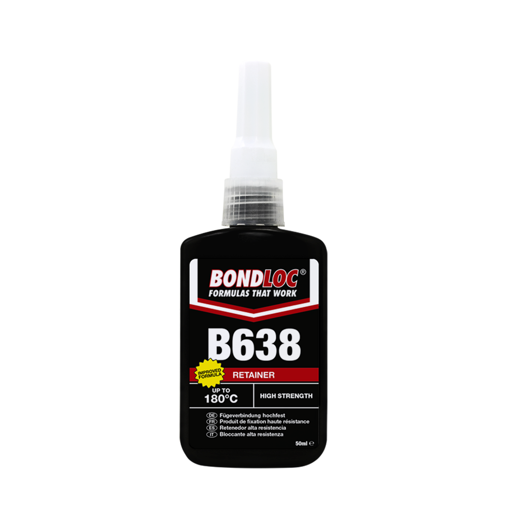 Bondloc High Strength Retainer B638 x 10ml (Box of 6)
