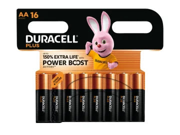 AA Cell Plus with Power Boost Batteries (Pack 16)