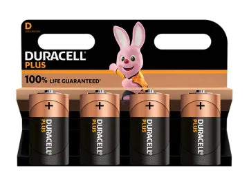 +100% Plus Power Battery D x 4 S18715
