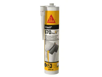 Sikacryl®-670 Fire Rated Silicone Sealant White 380ml