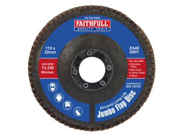 Zirconia Abrasive Jumbo Flap Disc