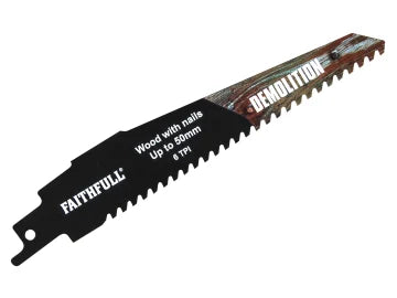 Demolition Carbide Sabre Saw Blade