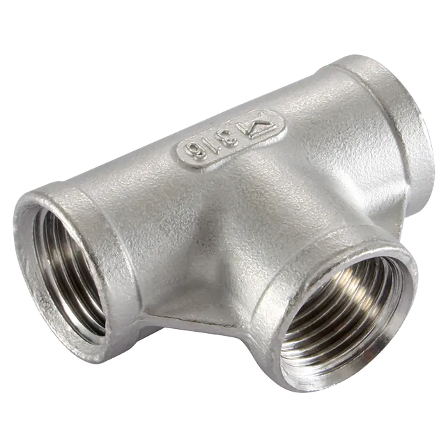 Stainless Steel Equal Tee