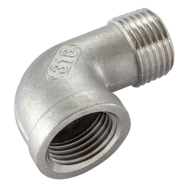 Stainless Steel Elbow Male to Female