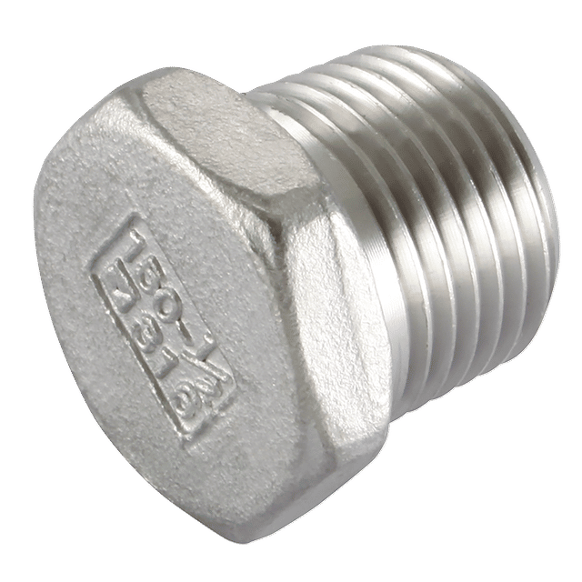 Stainless Steel Male Hex Blanking Plug