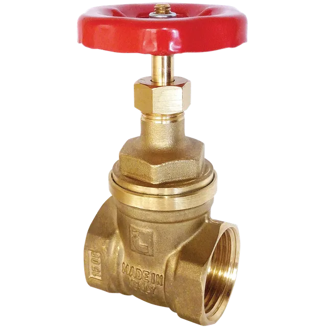 ITAP Brass Gate Valve Female BSP (PN16)