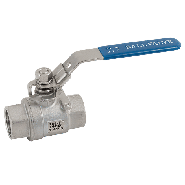 Stainless Steel Ball Valves - 2 Piece Full Bore High Pressure (138 Bar)