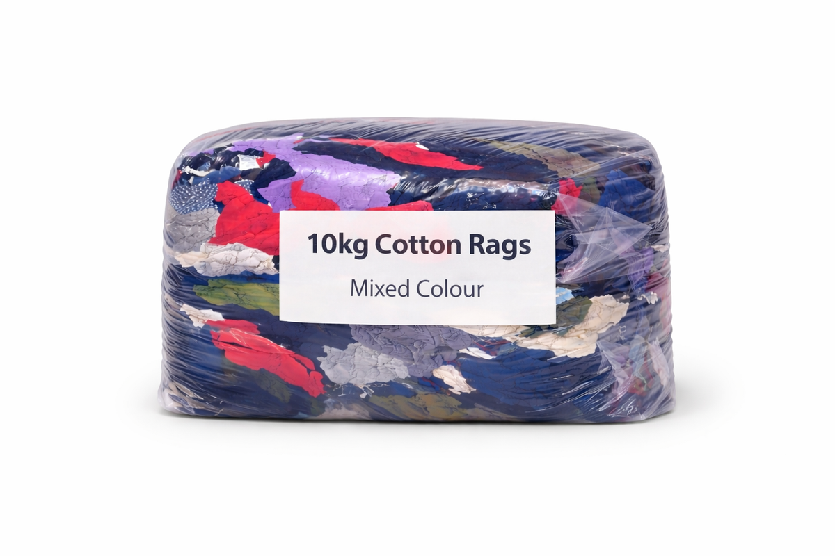 Cotton Rags - 10Kg (Mixed Colour)
