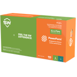 SW Powerform Teal Nitrile Gloves