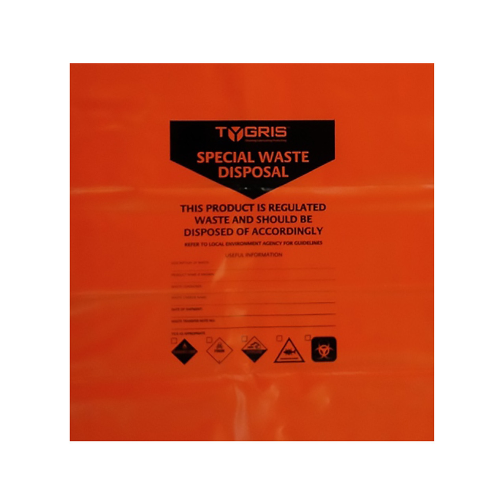 TYGRIS Special Waste Disposal Bags 1100 x 600mm