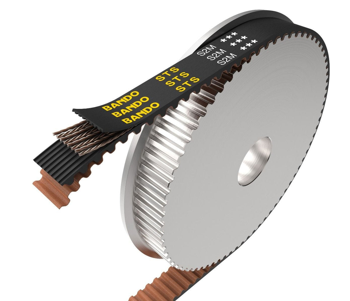 BANDO Supertorque Timing Belt STS S2M-500-6mm