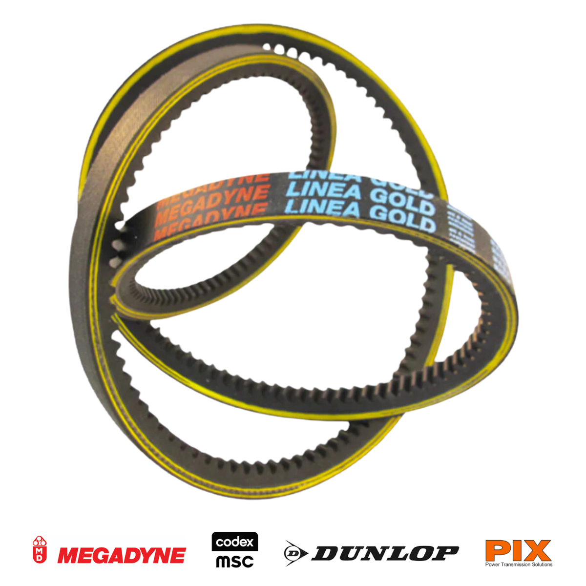 XPZ987 Cogged Wedge Belt