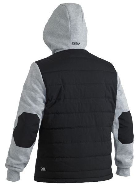 BISLEY Flex & Move™ Hooded Puffer Jacket - UKJ6944 / Black