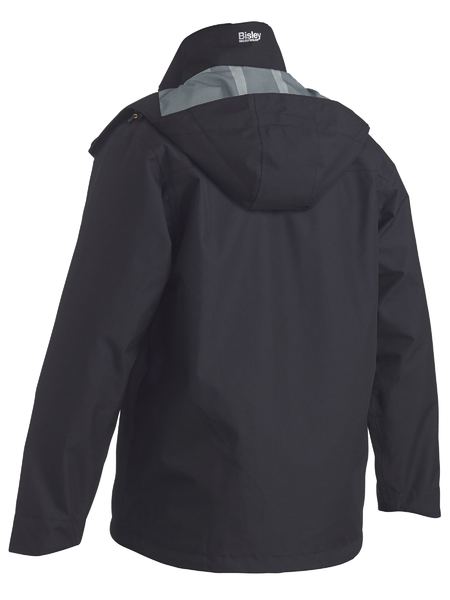 BISLEY Lightweight Ripstop Rain Jacket - UKJ6926 / Black