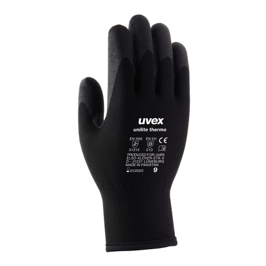 UVEX Unilite Thermo Thermal Safety Glove (Size 9 / Medium)
