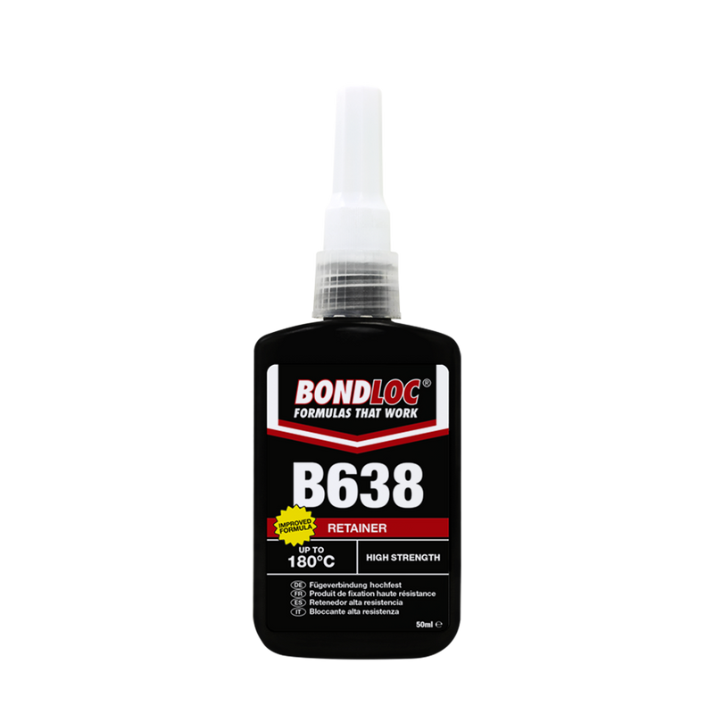 Bondloc High Strength Retainer B638 x 10ml (Box of 6)