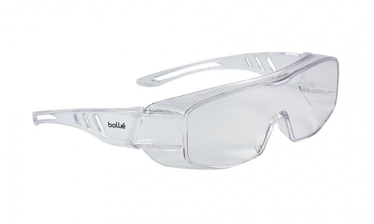 BOLLE Overlight Over-The-Glasses Safety Glasses (Clear)