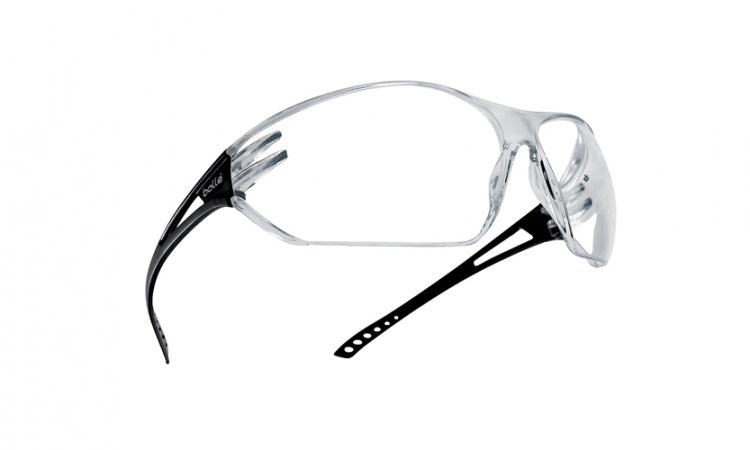 BOLLE Slam Safety Glasses Black (Clear)