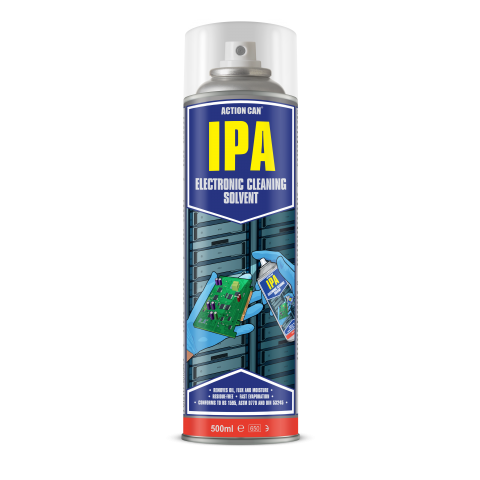 IPA ELECTRONIC CLEANING SOLVENT (1976) 500ml Aerosol