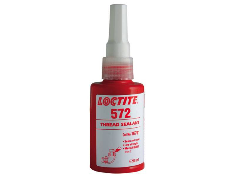 Loctite 572 Low Strength Slow Cure Pipeseal 50ml