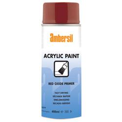 Ambersil Acrylic Paint Red Oxide Primer 400ml (32379) - Box of 6