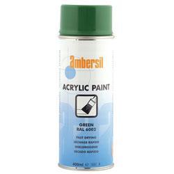Ambersil Acrylic Paint Green RAL 6002 400ml (20187)