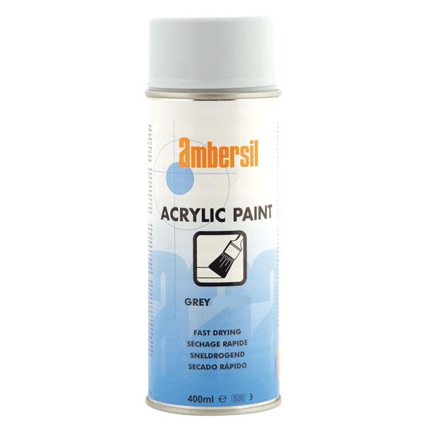 Ambersil Acrylic Paint Rittal Grey RAL 7035 400ml (20195) - Box of 6