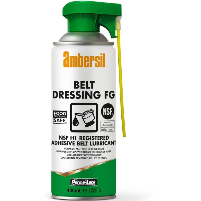 Ambersil Permalock Belt Dressing FG 400ml (30257)