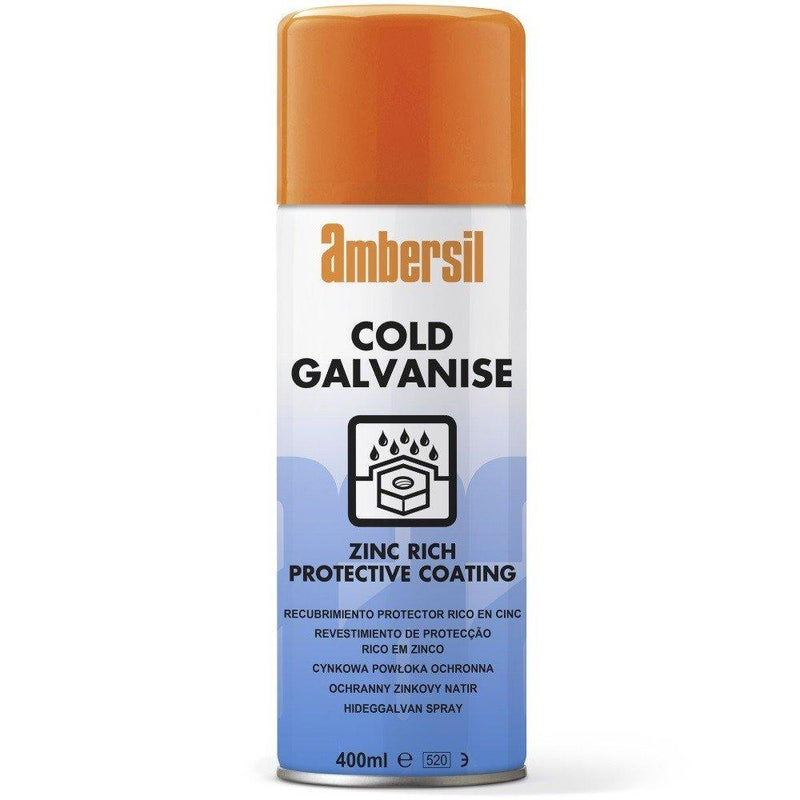 Ambersil Cold Galvanise Spray 400ml (30291) - Box of 12