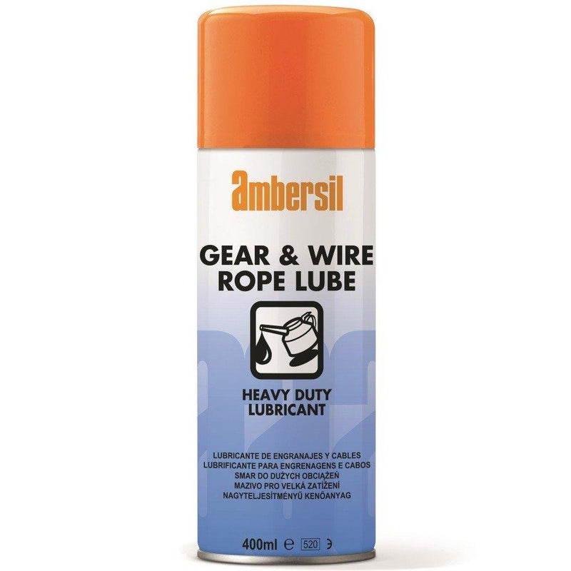 Ambersil Gear and Wire Rope Lubricant 400ml (31583) - Box of 12